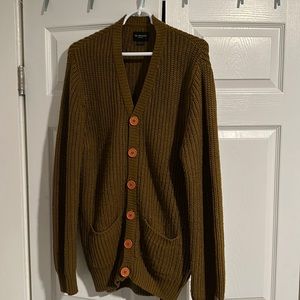 Men’s Obey 100% cotton chunky cardigan